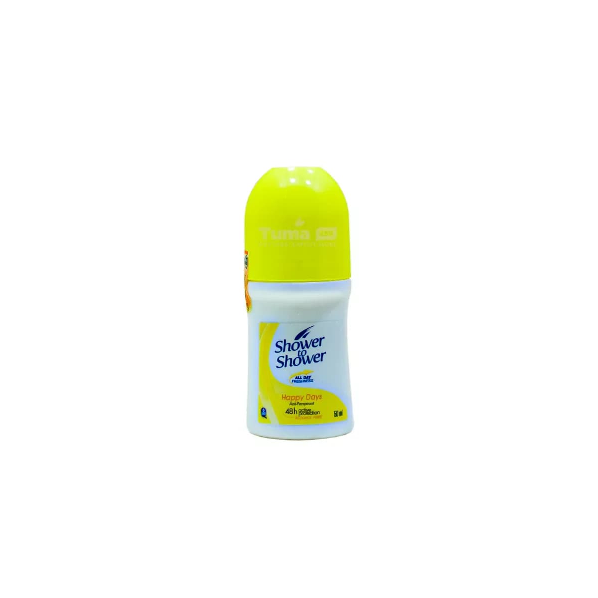 Shower to Shower Happy Days Anti-Perspirant Roll On 50ml