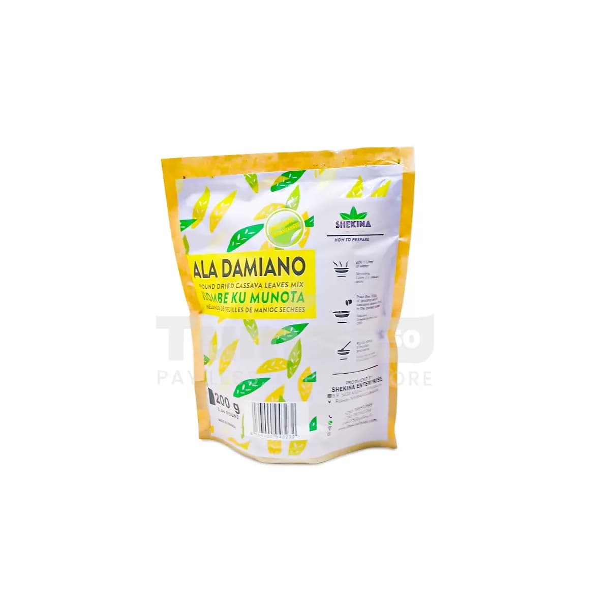Ala Damiano Dried Cassava Leaves- Isombe 200g