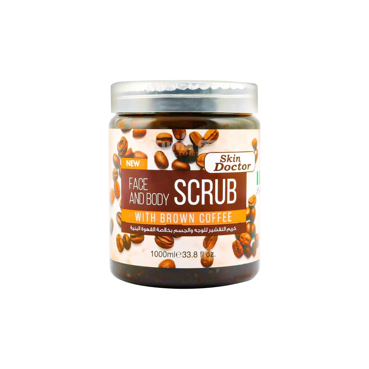 New Skin Doctor Face & Body Scrub With Brown Coffee 1L