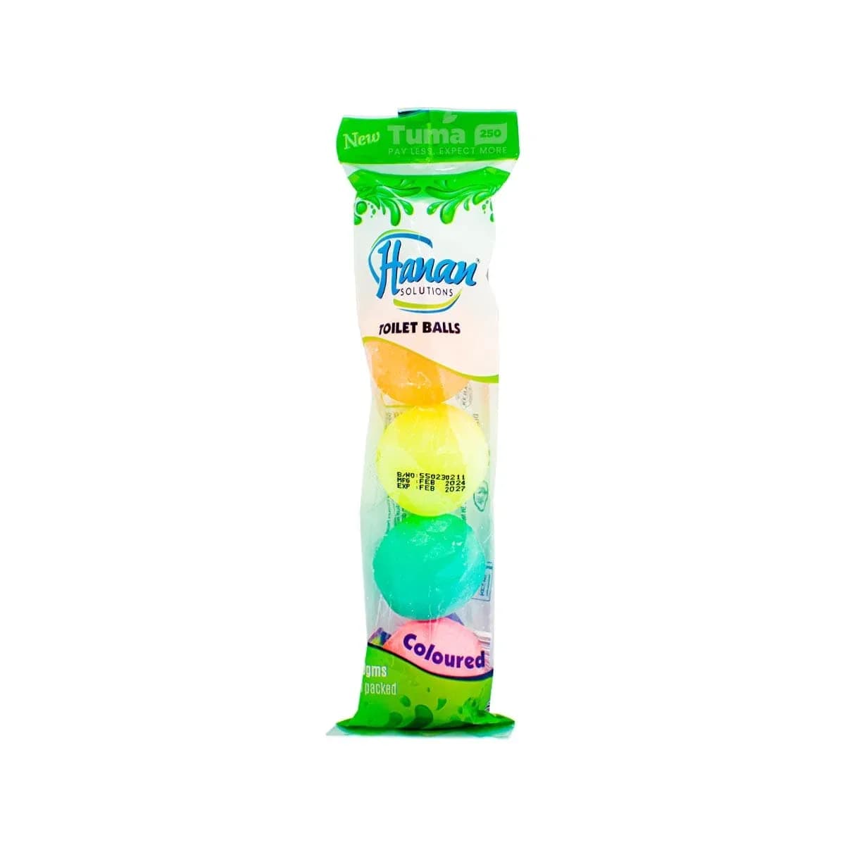 Hanan Coloured Disinfectant Toilet Balls -5pcs