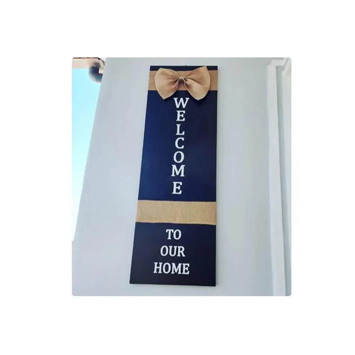 Saye Company Ltd Welcome Frame Board Decor – 105/40cm
