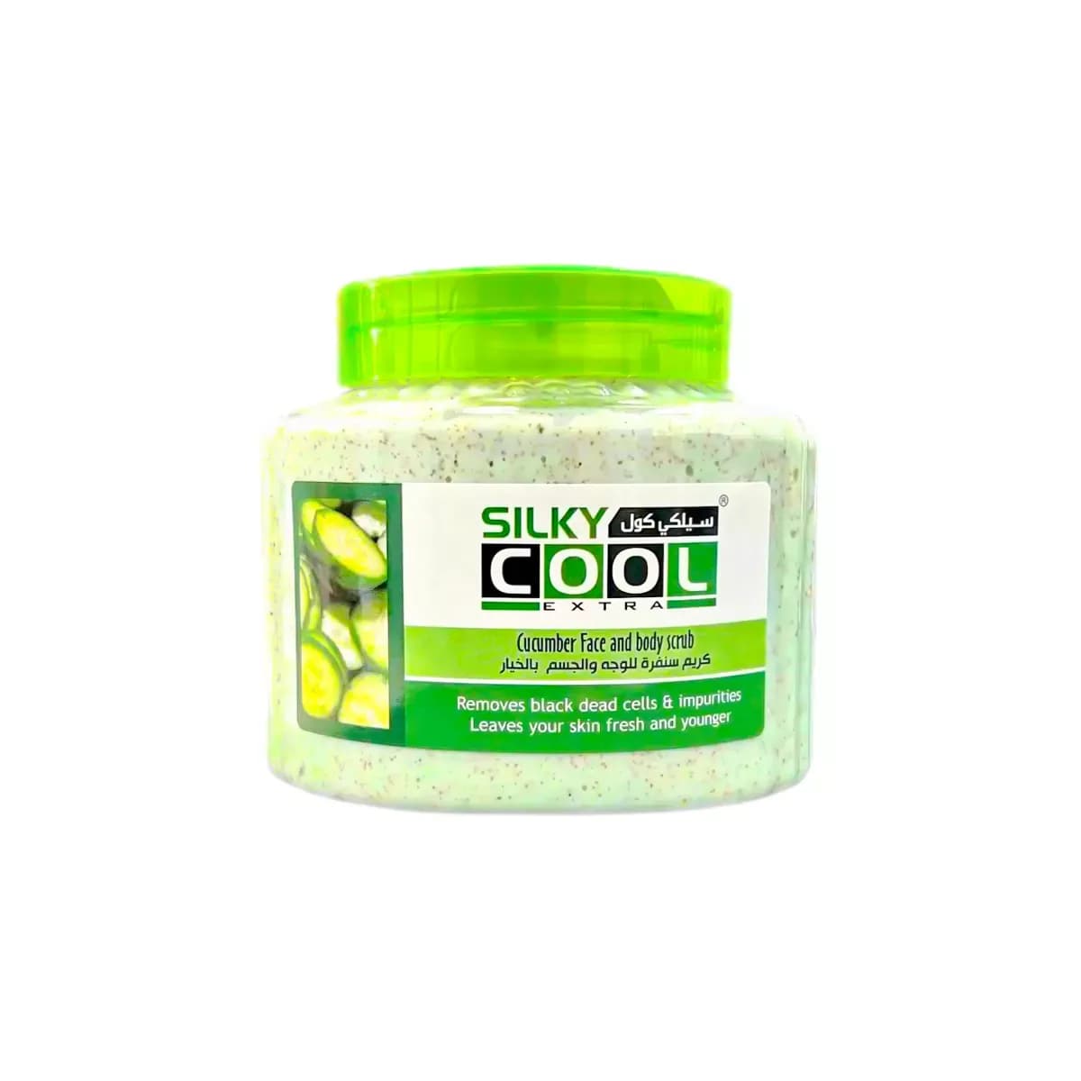 Silky Cool Extra Cucumber Face & Body Scrub 50ml