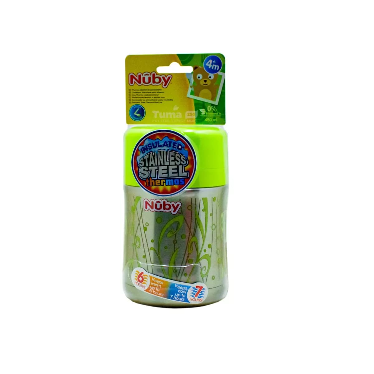 Nuby Stainless Steel Thermos For Babies 450ml