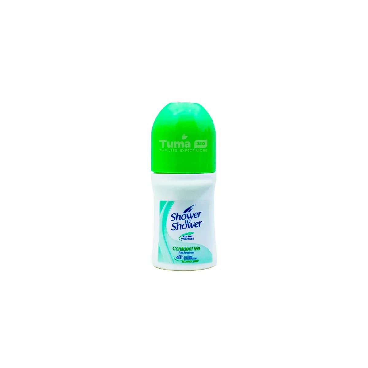 Shower to Shower Confident Me Anti-Perspirant Roll On 50ml