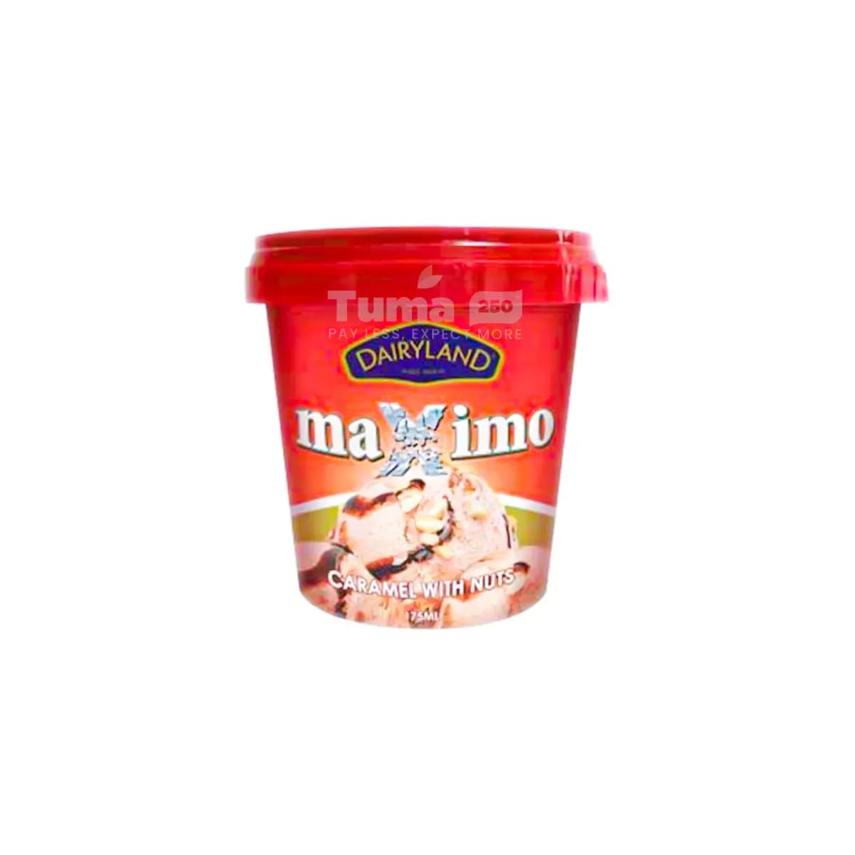Dairyland Maximo Caramel With Nuts Ice Cream 175ml
