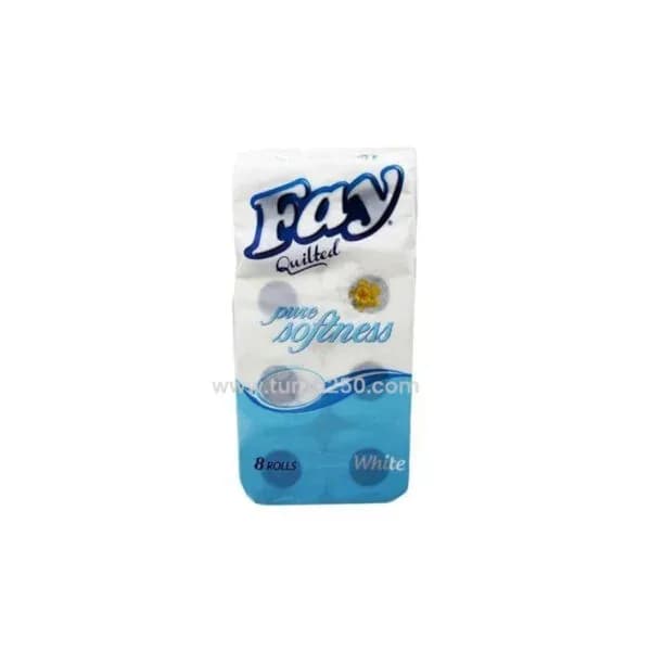 Fay Quilted White Pure Softness Toilet Paper (2ply – 25m)