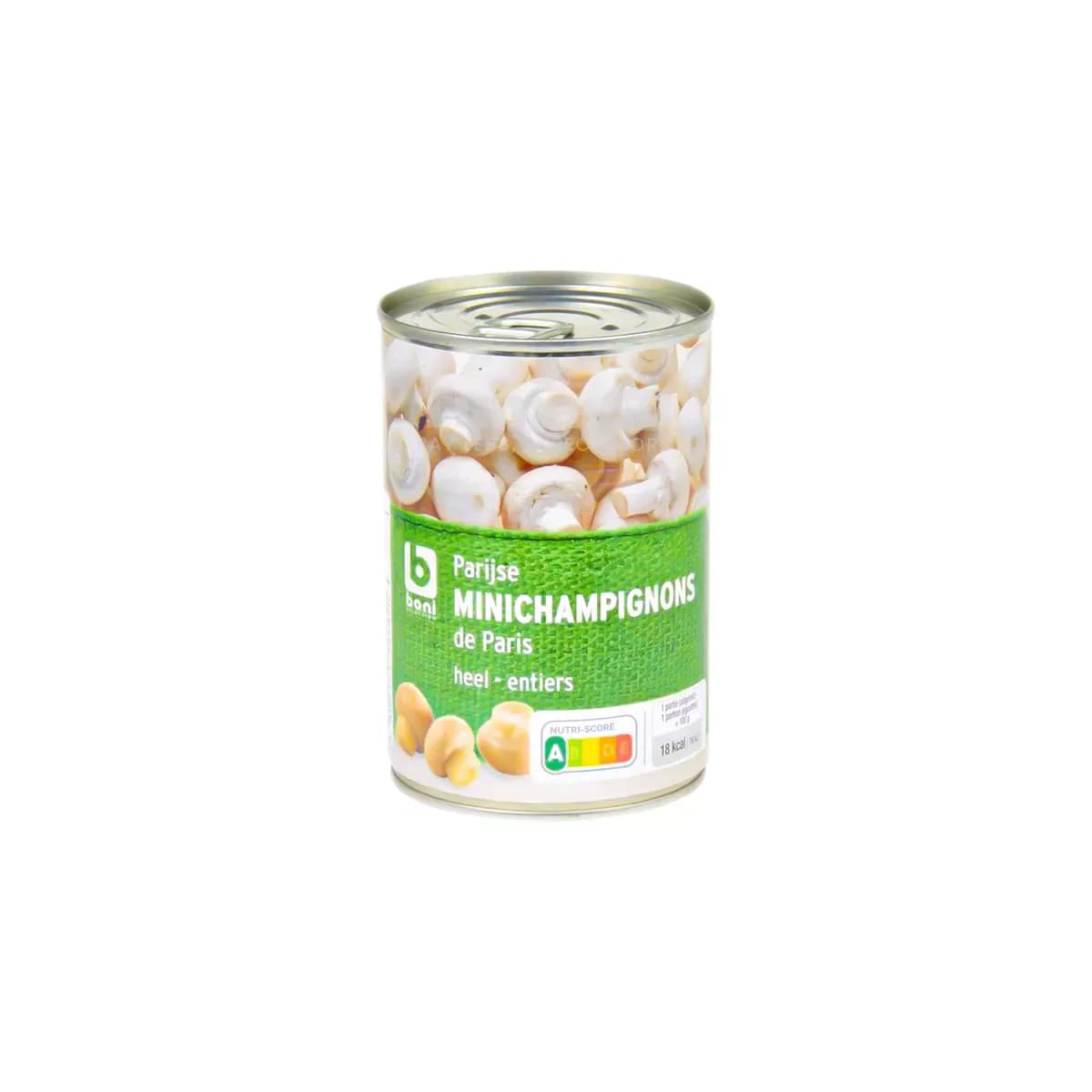 Boni Selection Whole Paris Mushrooms 390g