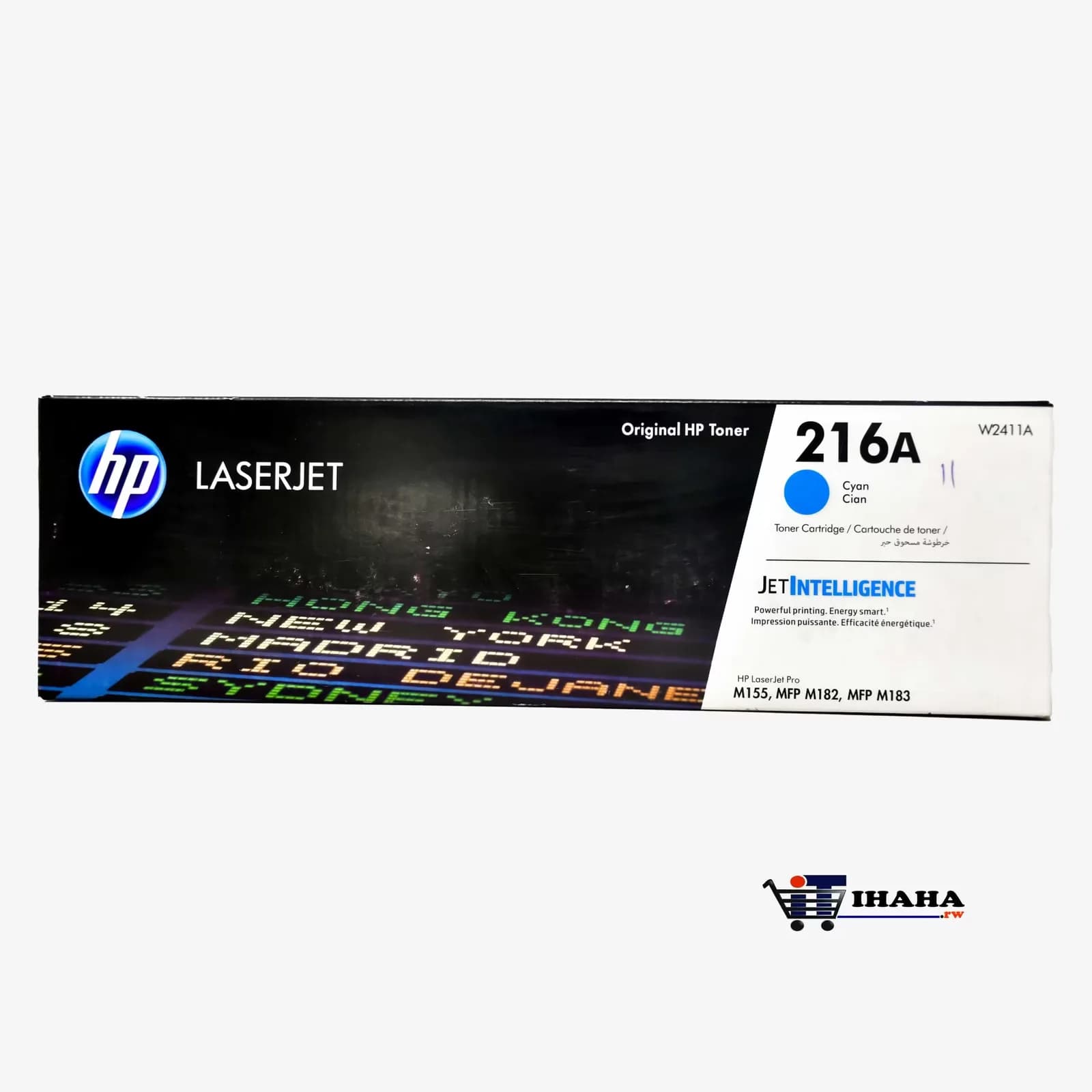 HP 216A Cyan Original LaserJet Toner Cartridge (W2411A)