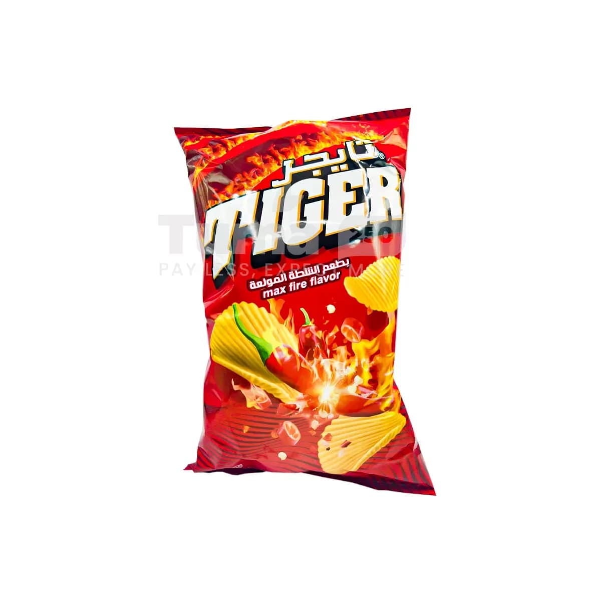 Tiger Max Fire Potato Chips 115g