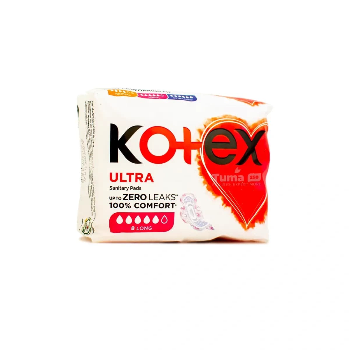 Kotex Ultra Sanitary Long Pads – 8Pcs