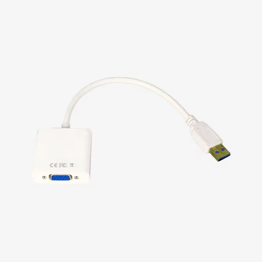 USB 3.0 to VGA Adapter supports 2.0