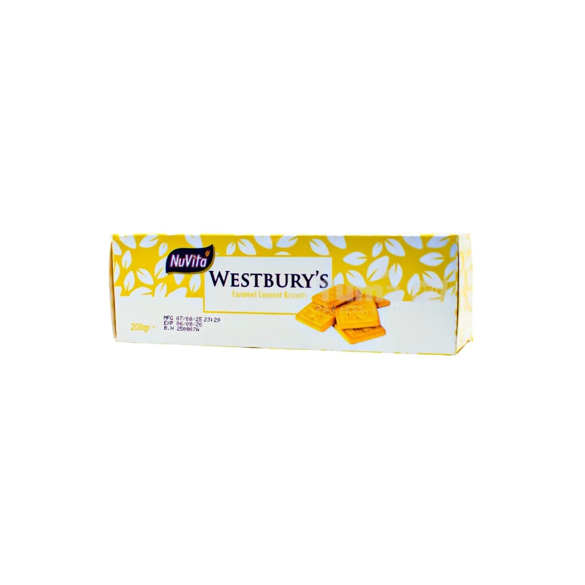 NuVita Westbury’s Caramel Coconut Biscuits 200g