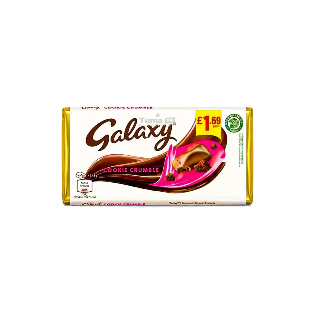 Galaxy Cookie Crumble Chocolate 114g