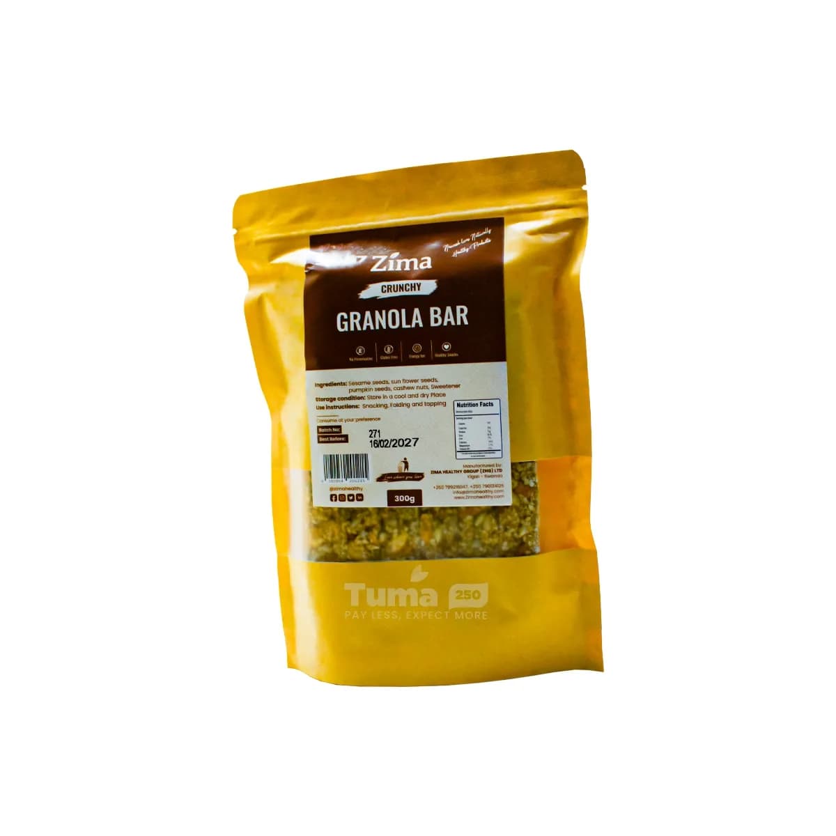 Zíma Crunchy Granola Bar