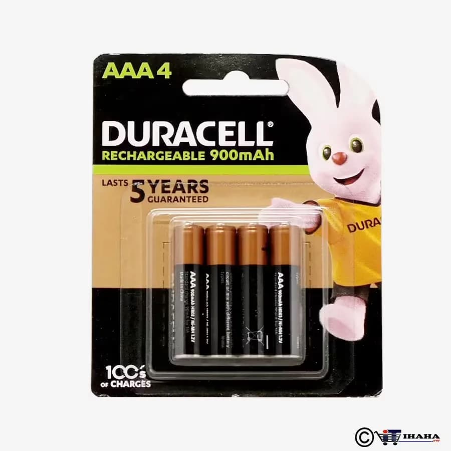 Duracell 4 Hour Hi-Speed Battery Charger with 2 AA and 2 AAA Rechargeable Batteries
