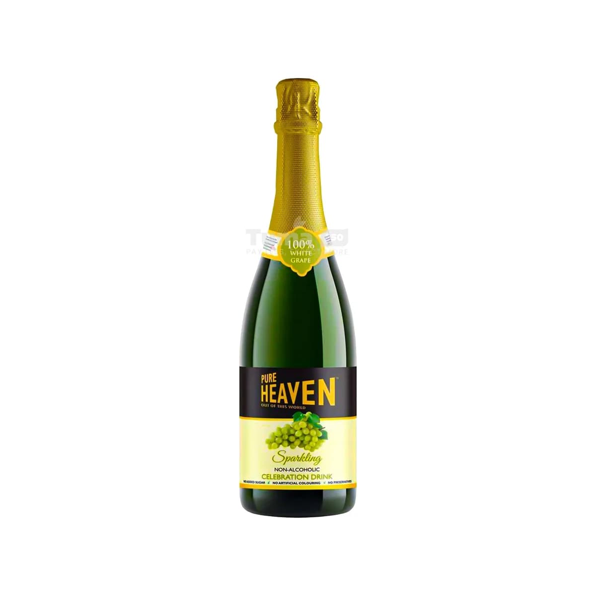 Pure Heaven Non-Alcoholic Sparkling White Grape Celebration Drink 750ml
