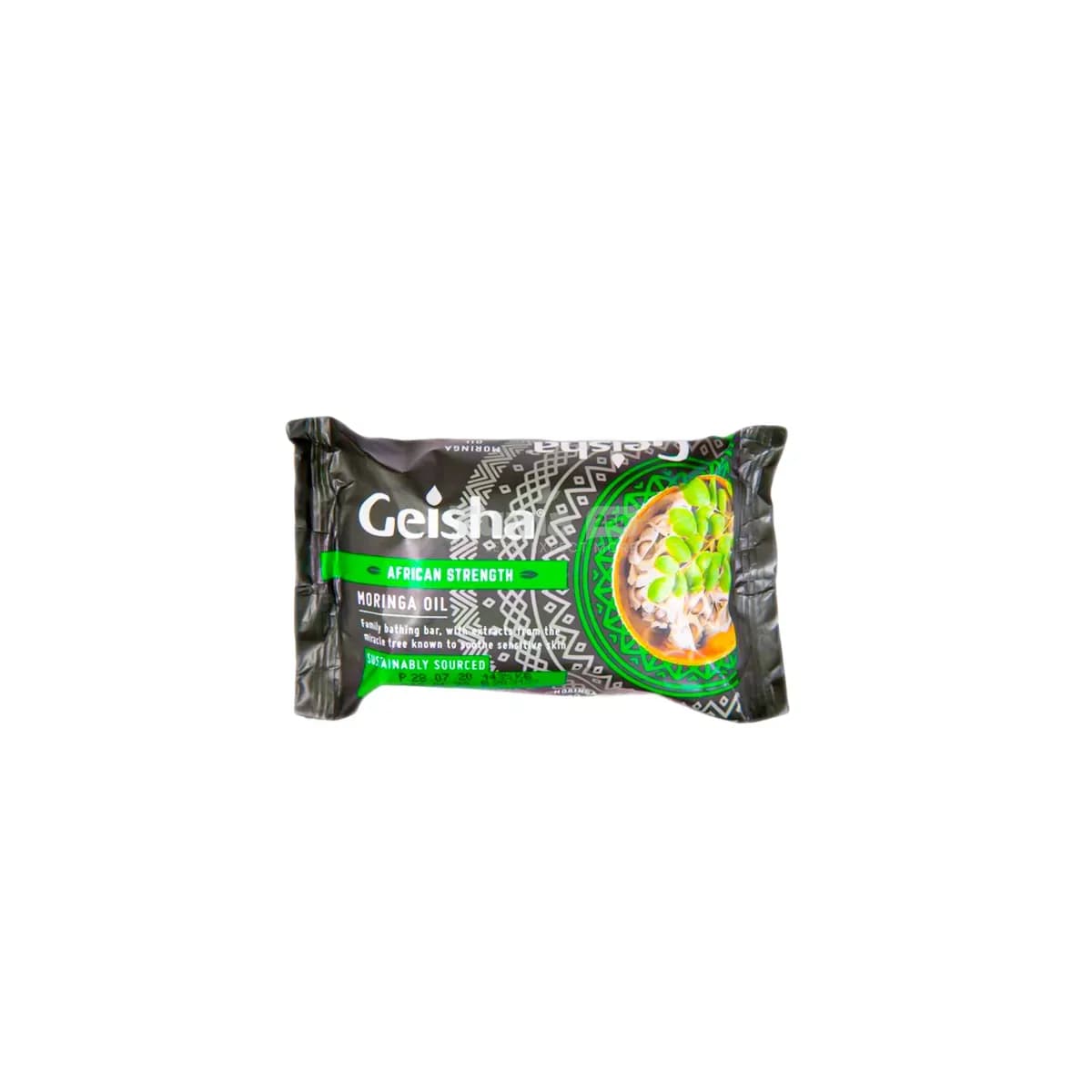 Geisha African Strength Moringa Oil Soap 200g