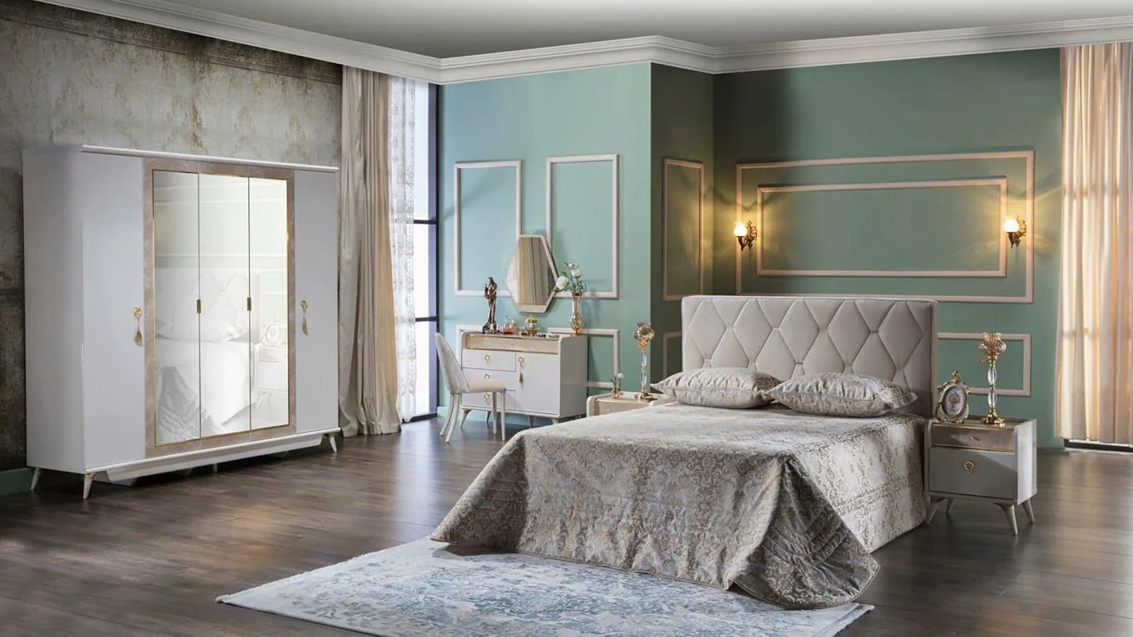 BELLONA MONREAL 5 DOOR WARDROBE
