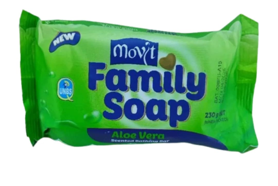Movit Family Soap Aloe Vera Scentrd Bathing Bar 230gr