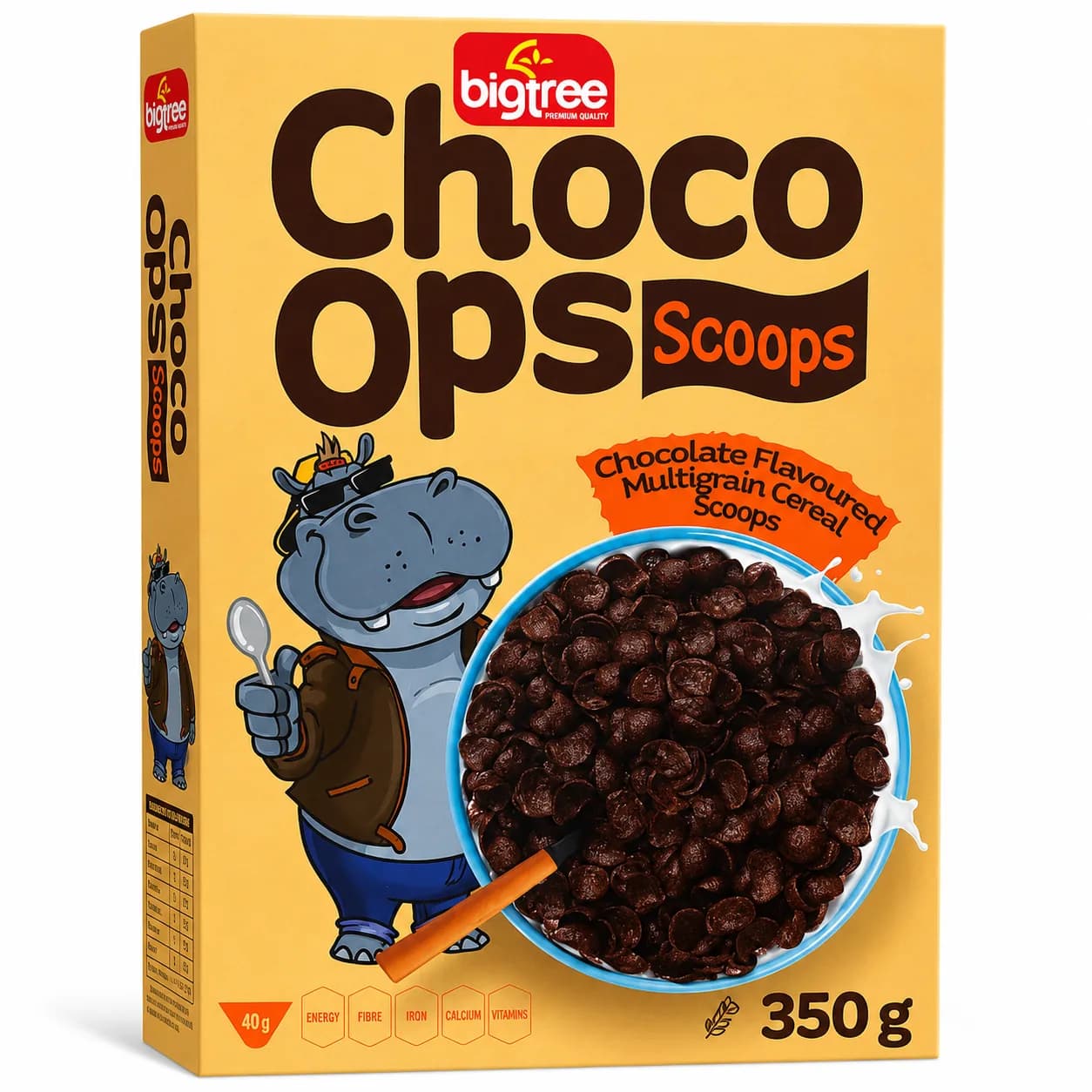 Bigtree Choco Ops Scoops 350G