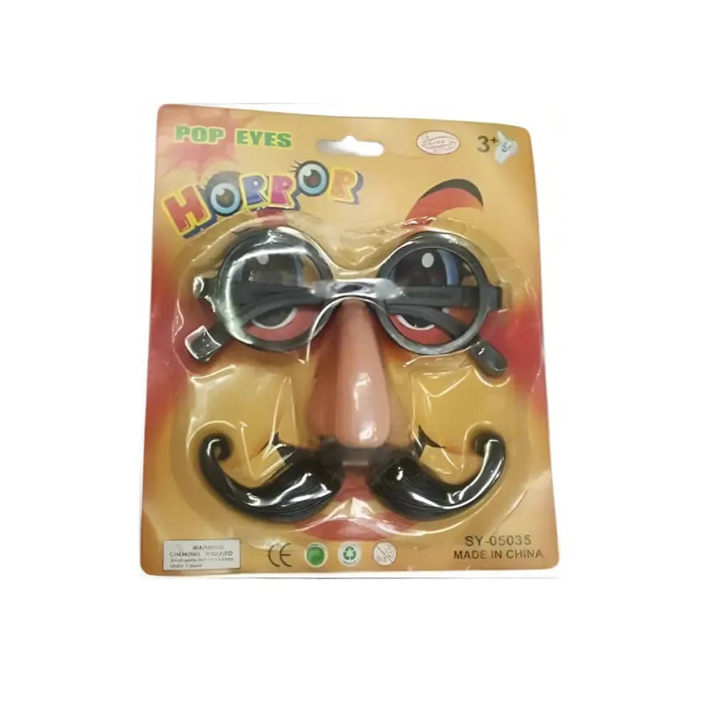 Pop Eyes Horror Glasses - Fun Costume Accessory for Ages 3+