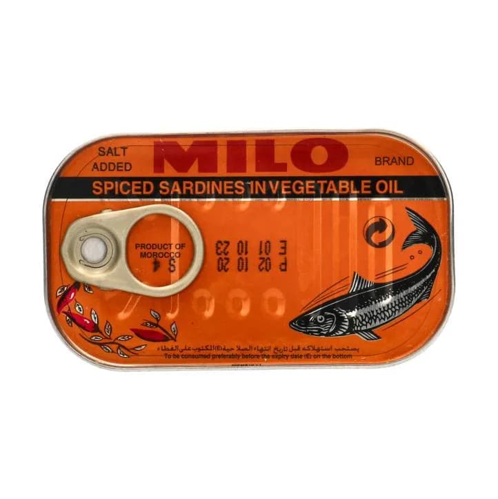 Milo Sardine In Veg Oil 125g