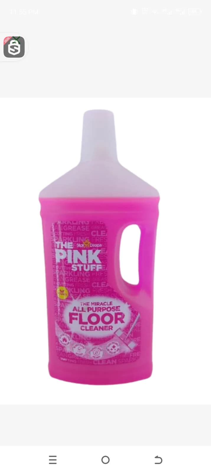 The pink stuff the miracle all purpose floor cleaner 1l