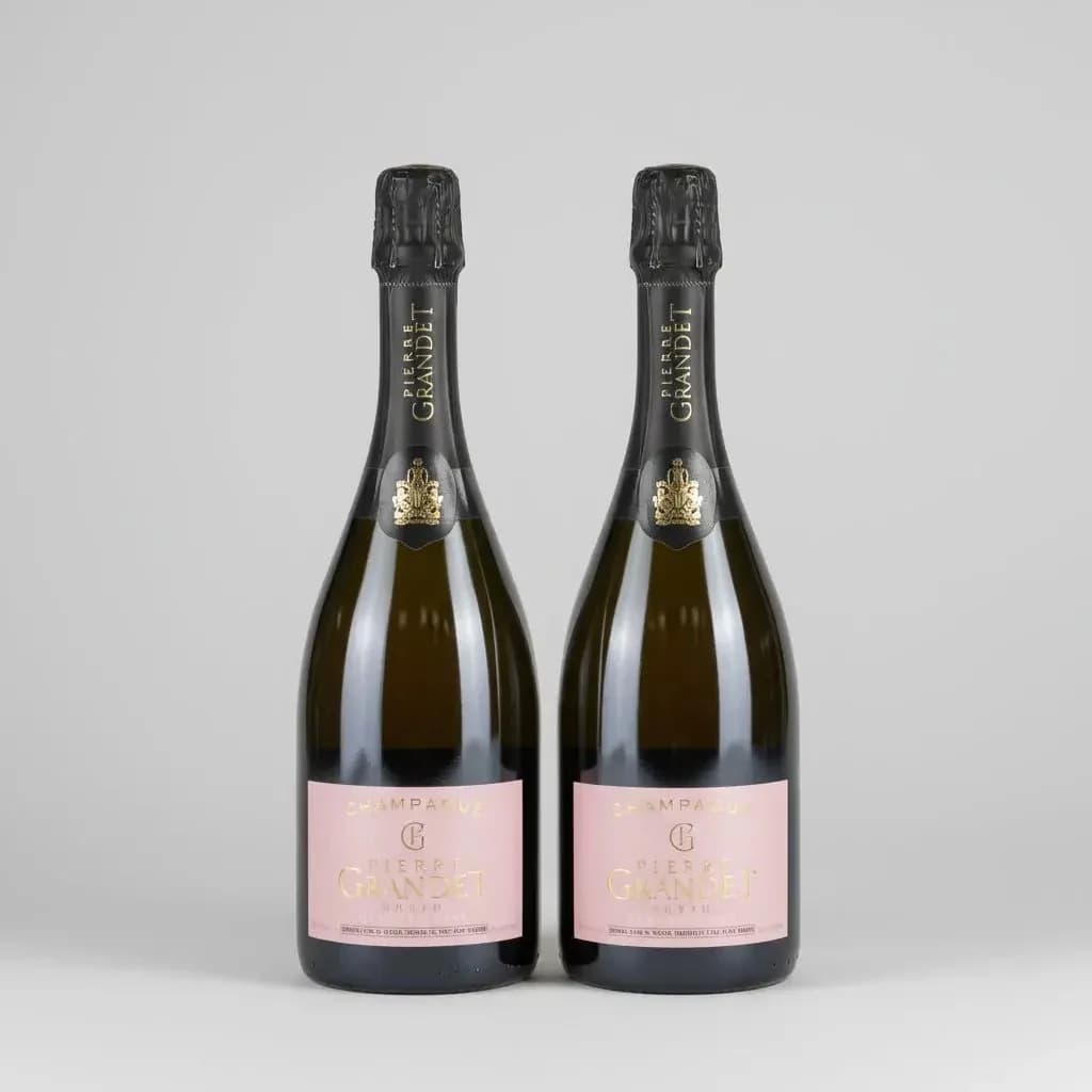 Pierre Grandet Demi-Sec Rosé Champagne – 750ml