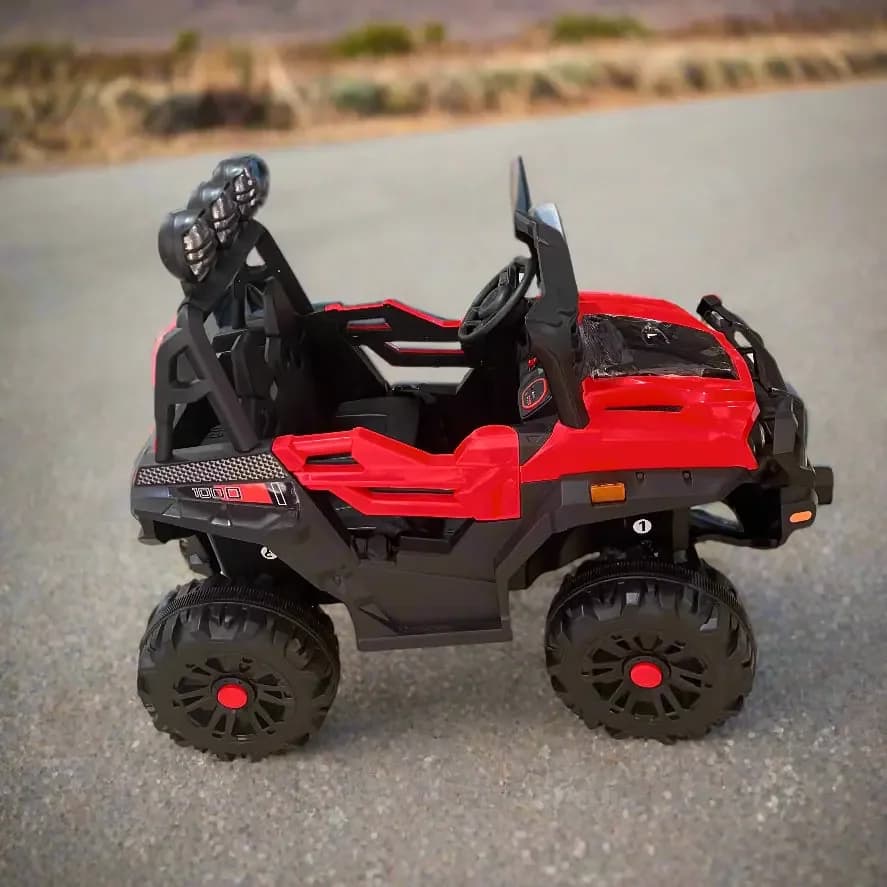 Red Electric Kids' Off-Road UTV Ride-On