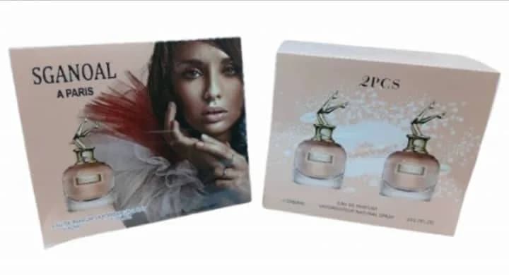 SGANOAL A PARIS 2PCS Eau de Parfum Vaporisateur Spray 2x60ml 1.7FL.OZ. RWF10,000