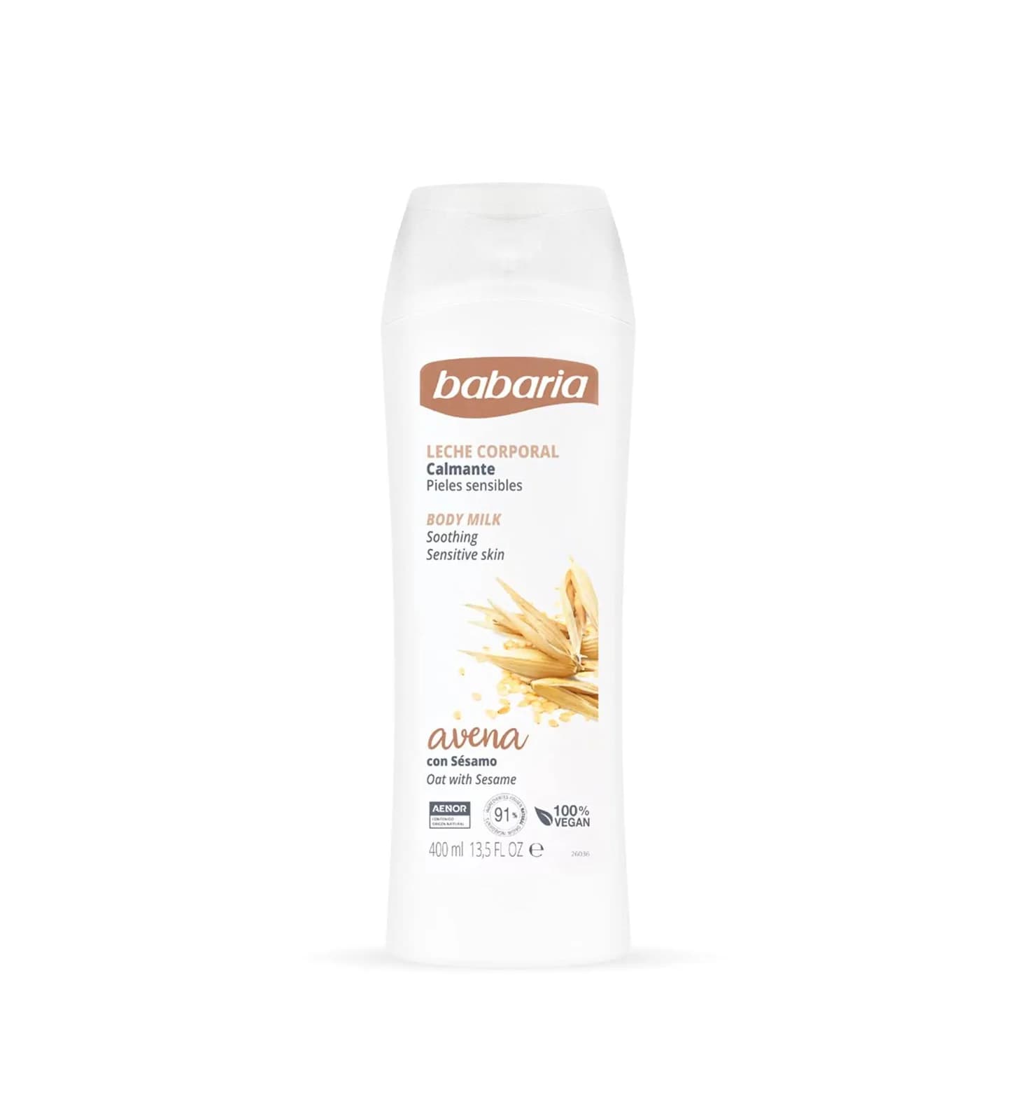 Babaria Body Milk Avena Aloe 400ml