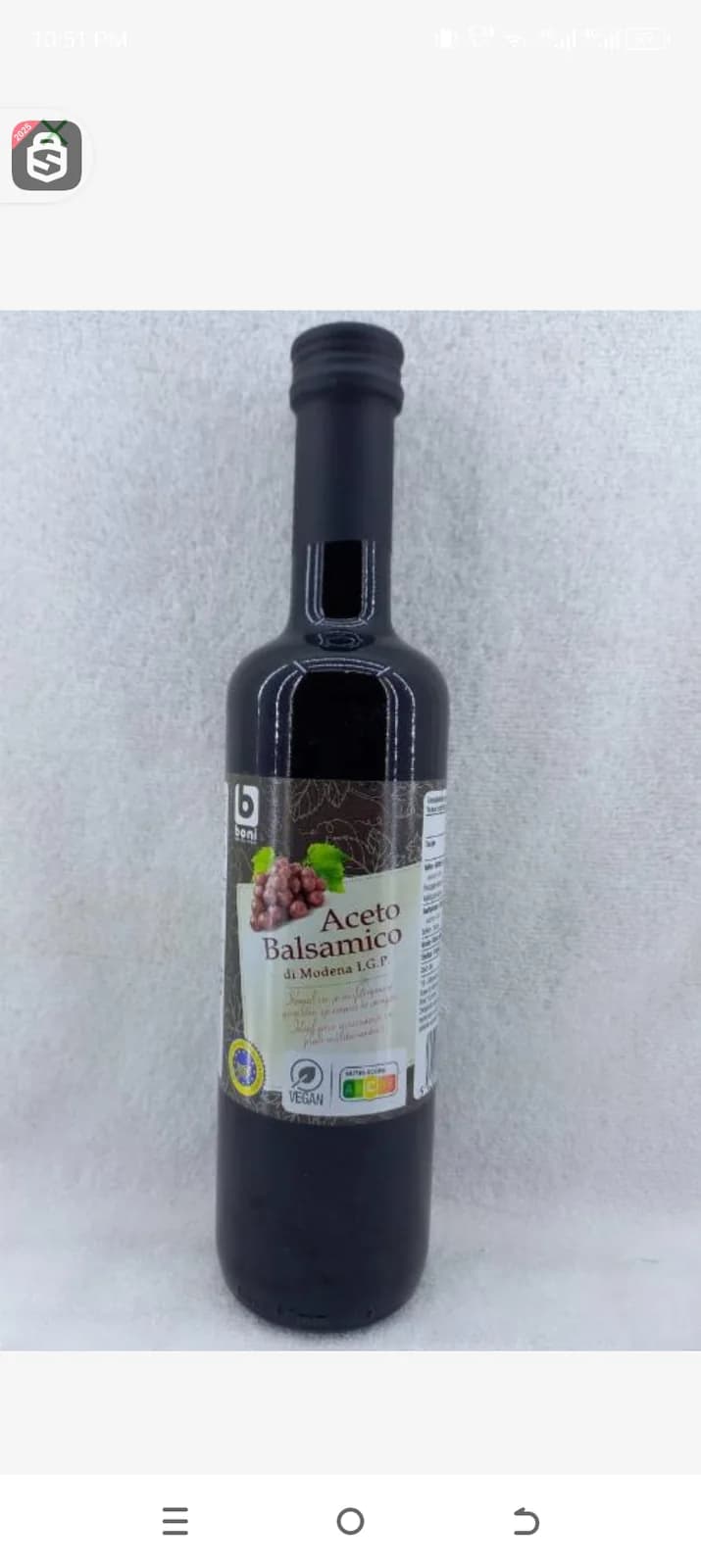 Boni aceto balsamic vinegar 500ml