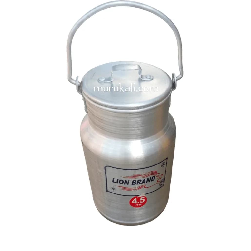 LION BRAND ALUMINIUM MILK CAN 4.5L