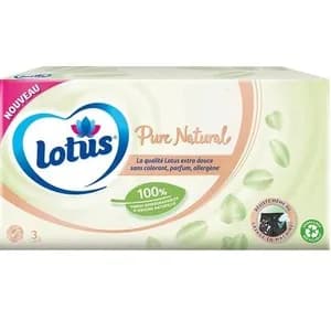 Lotus Moucoir white