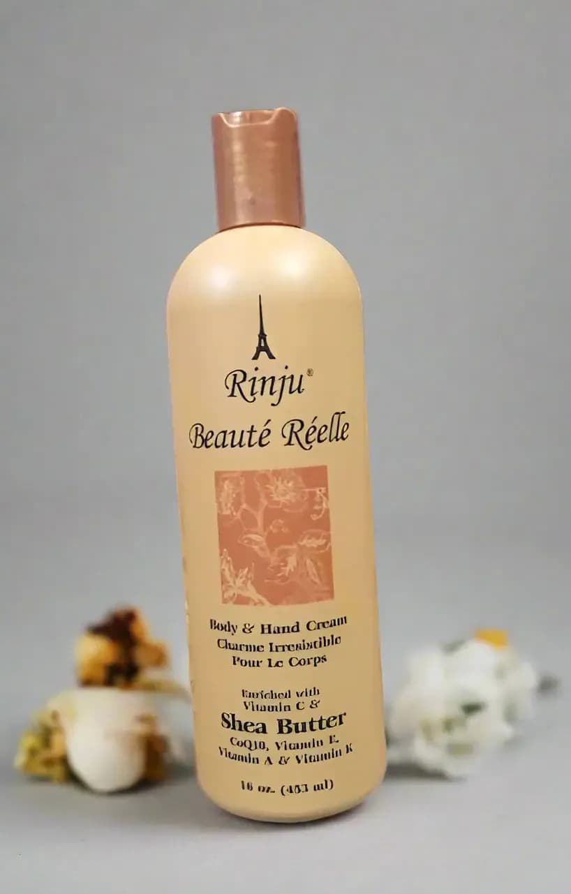 Rinju Beauté Réelle Body and Hand Lotion with Shea Butter 453ml