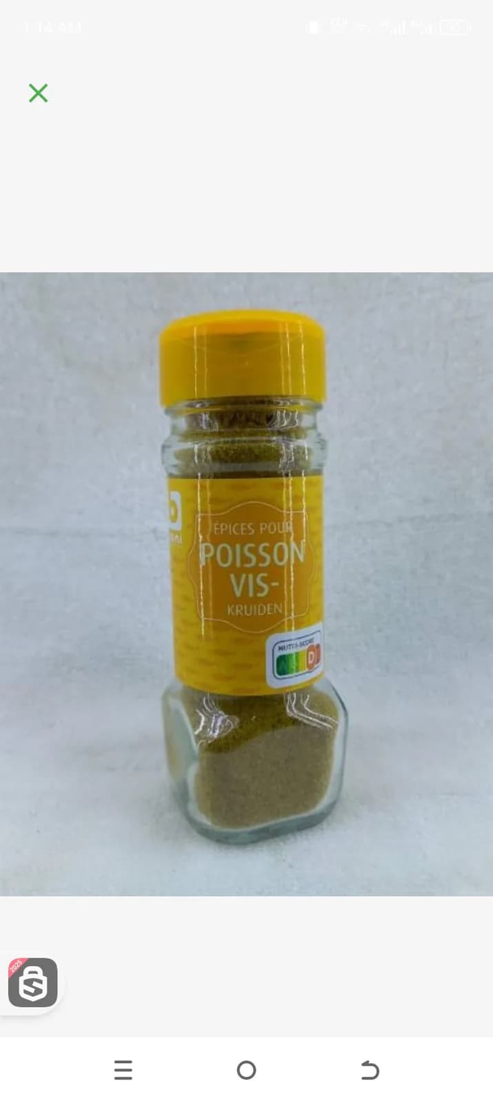 Boni Selection épices pour poisson 40gr