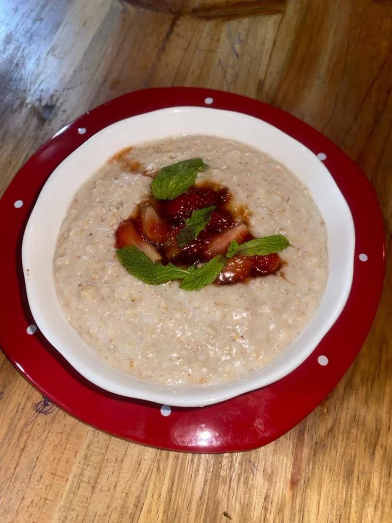 Wheat Porridge with Fruits & Honey