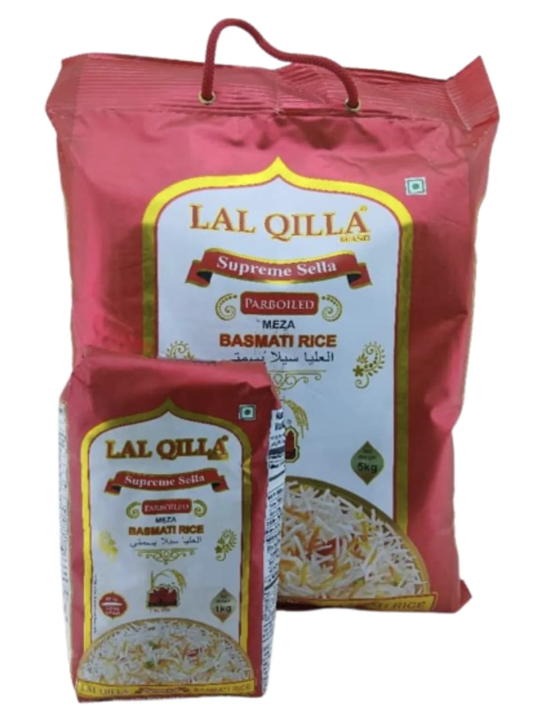 LAL QILLA Supreme Sella Parboiled Meza Basmati rice red 5kg