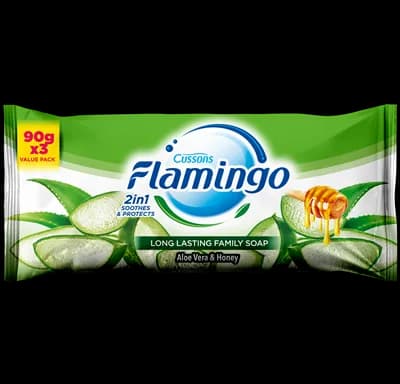 Flamingo Rose & Honey Soap 200g