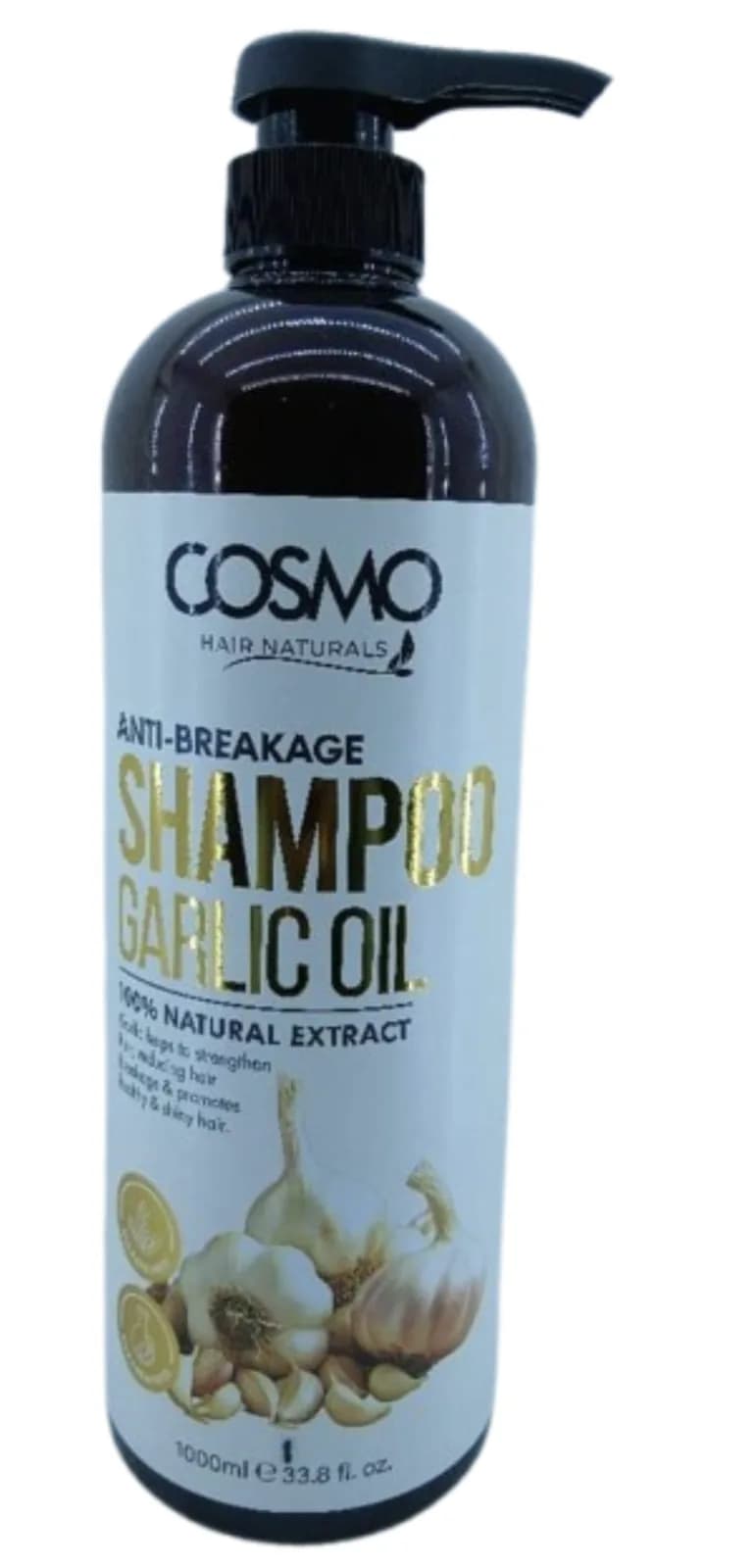 COSMO Hair Naturals ANTI-BREAKAGE SHAMP00 GARLIC OIL 1000ml