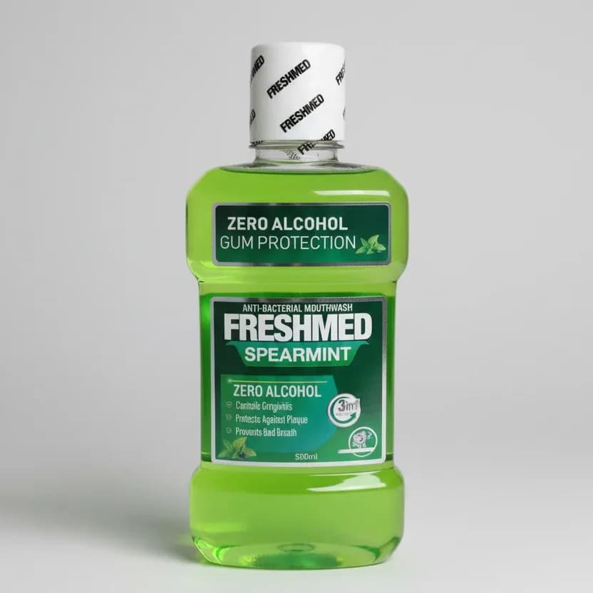 Freshmed Spearmint Mouthwash 500ml