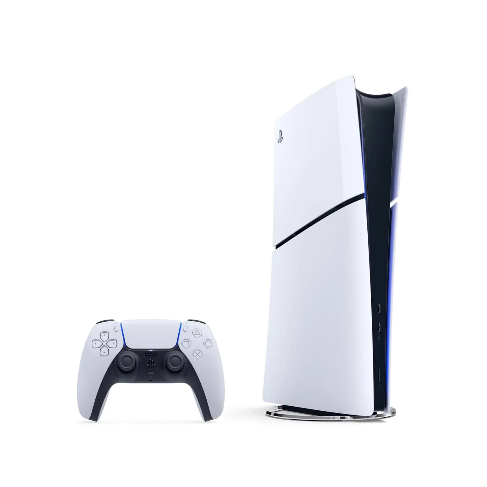 PS5 (PlayStation 5) Slim Digital Edition Comes with 1 Controller. 1TB SSD Storage