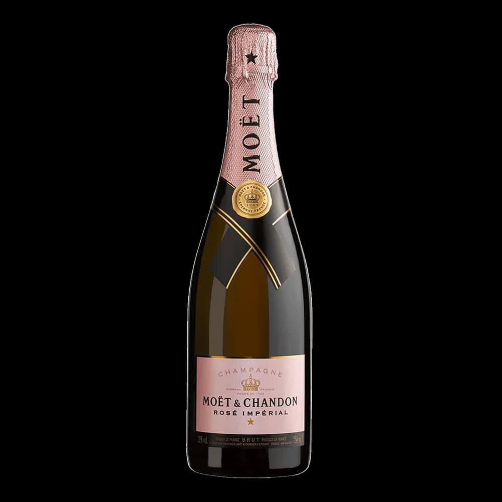 CHAMPAGNE MOET N CHANDON ROSE BRUT 75CL