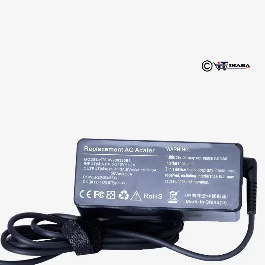 LENOVO 20V 3.25A 5.5*2.0 REPLACEMENT AC Laptop ADAPTER