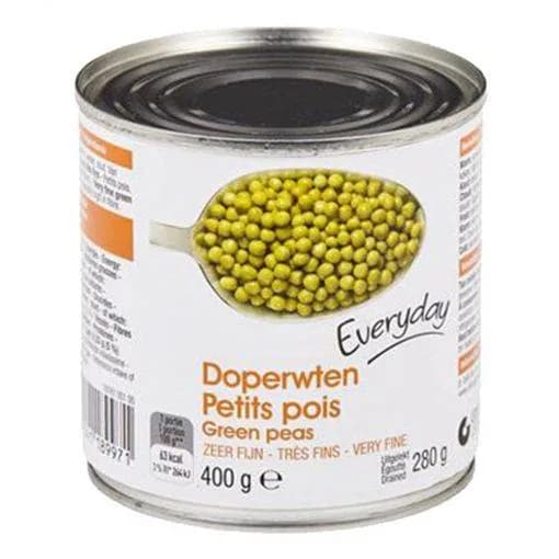 Everyday Green Peas 400g