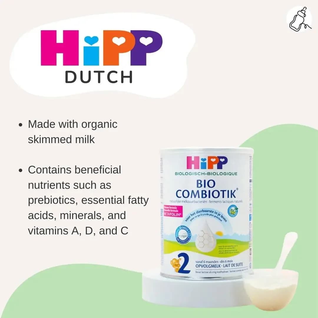 HiPP Bio Combiotik Baby Formula - Stages 2 and 3