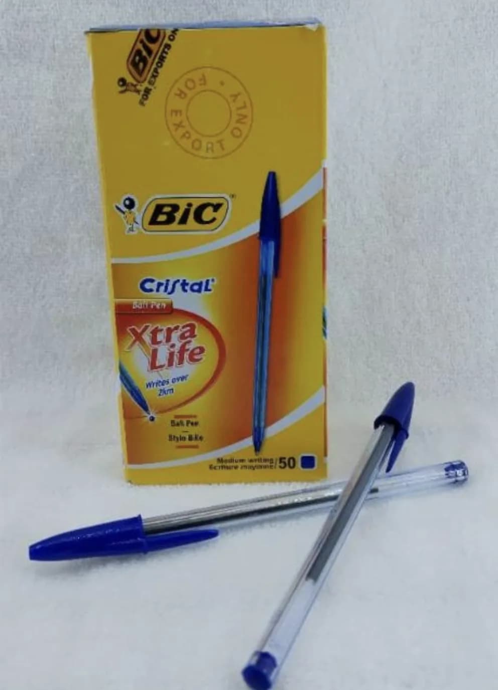 Ball Pen Blue Bic 50pcs