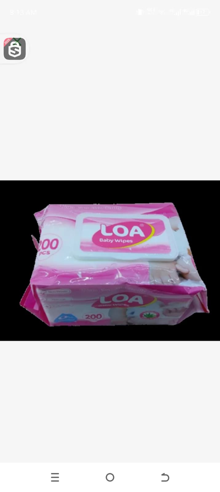 LOA Baby Wipes -200pcs