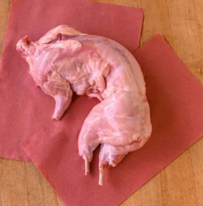 Fresh whole local rabbit