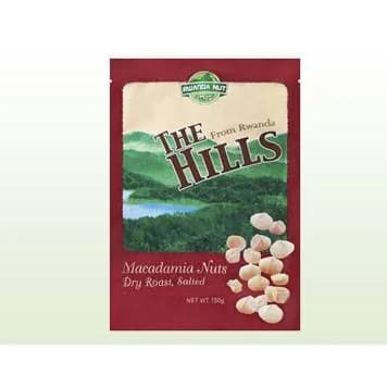 THE HILLS MACADAMIA NUTS ROASTED WITH SALT 150G